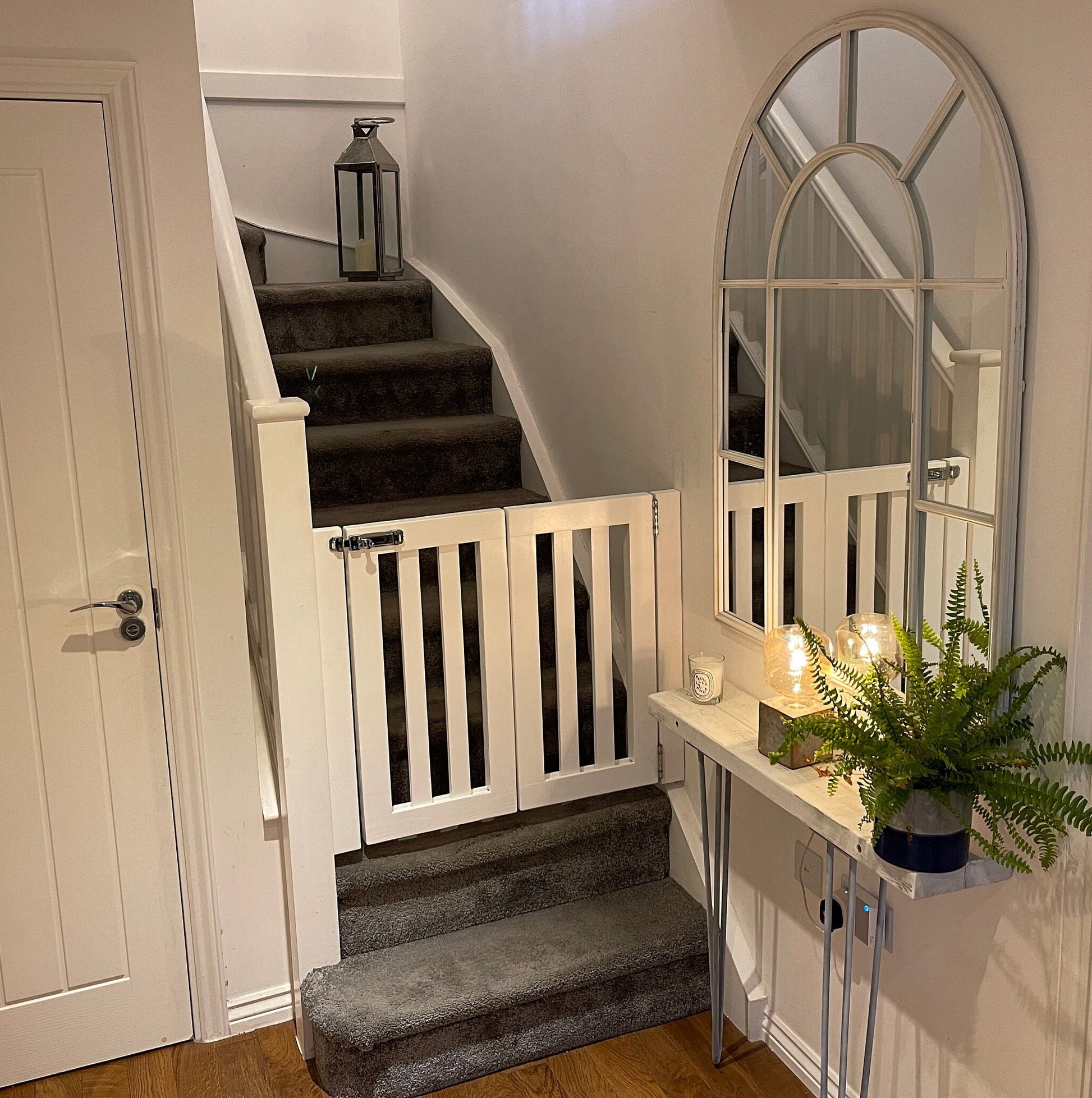 Bifold Stair Gate – Rustic Riley Stair Gates - Main Image